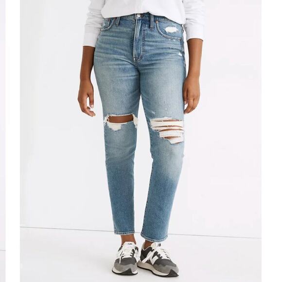 MADEWELL Jeans - The Perfect Vintage Jean in Denman Wash   Size 26 - Picture 1 of 15